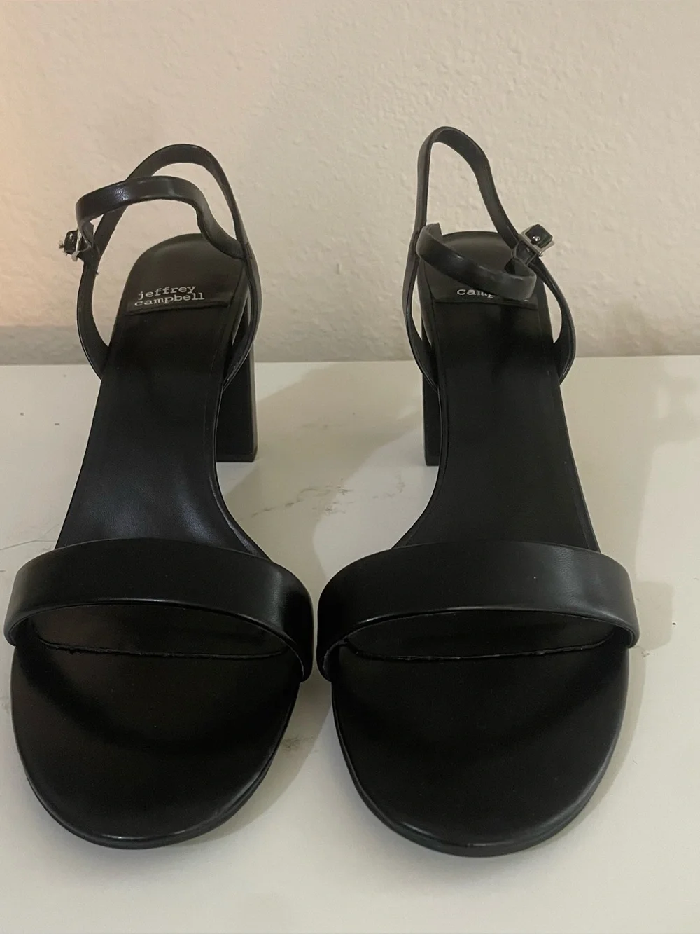 Jeffrey Campbell Go-There Block Heel Sandal Size 10 NEW